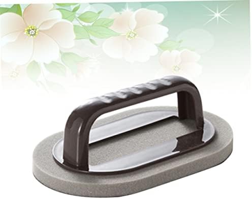 SHERCHPRY Rust Remover Emery Sponge Brush Handle