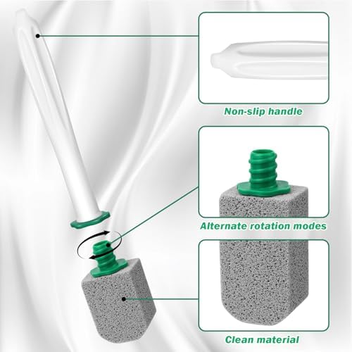 AXBMM 24PCS Long Handle Pumice Stone Set