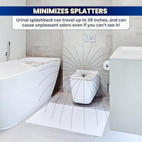 PeeOnMe Toilet Splash Guard Deodorizer Lavender Scent 4 Pack