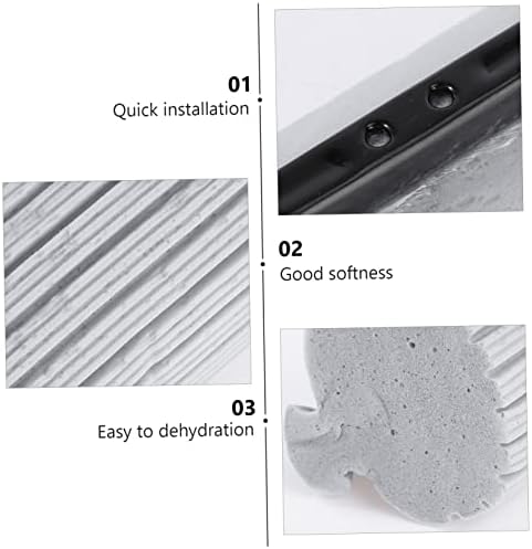 3pcs PVA Sponge Mop Head Refills for Tile and Laminate Floors