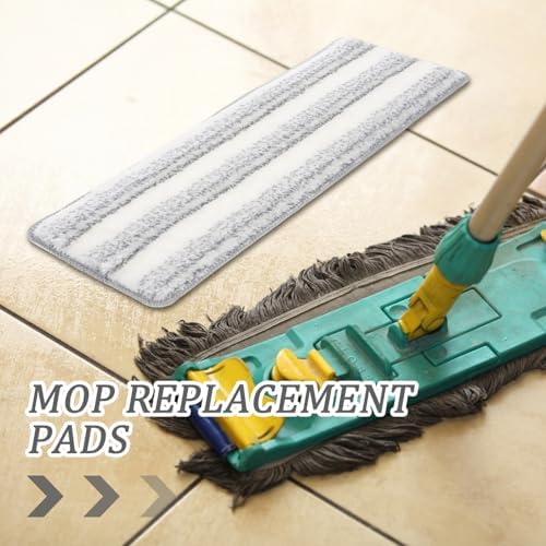 5pcs Self-Adhesive Microfiber Mop Pads Replacement