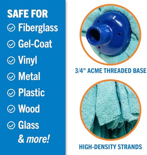 Better Boat Screw On Microfiber Mop Head Replacement 1