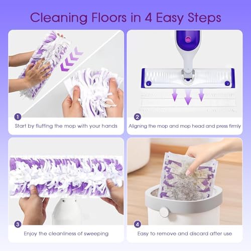COBLOB 14 Pack Swiffer PowerMop Replacement Mop Pads