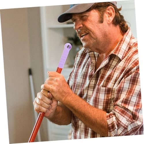 12pcs Plastic Mop Handle End Caps with Ergonomic Grips