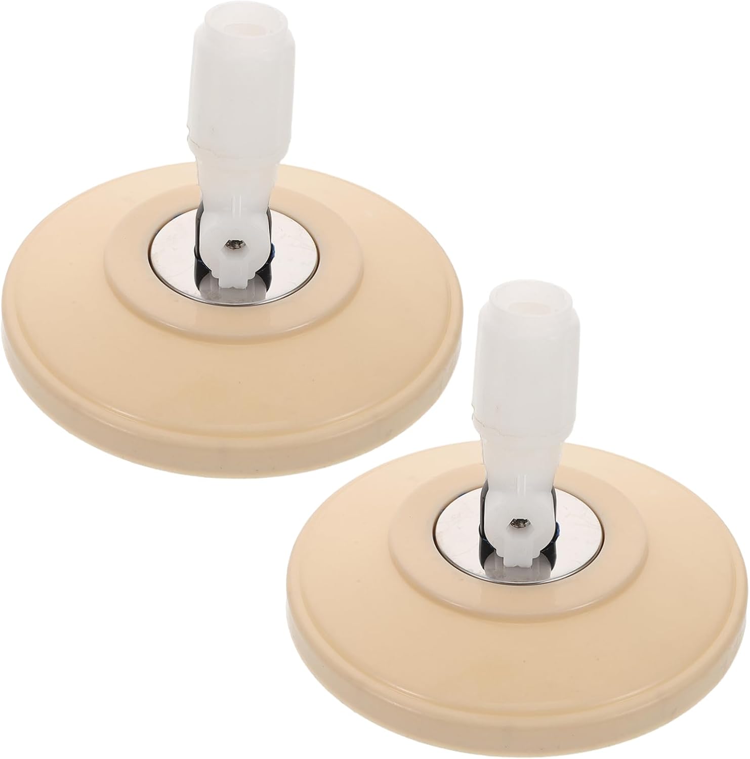 2pcs Minkissy Easy Cleaning Mop Replacement Heads