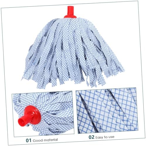 2pcs Non-Woven Mop Head Replacements for Spin Mop
