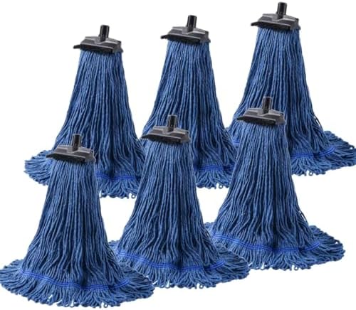 Matthew Heavy Duty Mop Head Replacement Pack of 6
