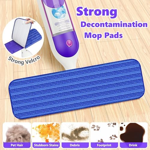 Reusable Mop Pads for Swiffer PowerMop 5 Pack