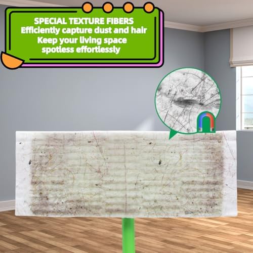 SUZZYVINE Dry Mop Refill Pads 787x1181 50 Count for Swiffer
