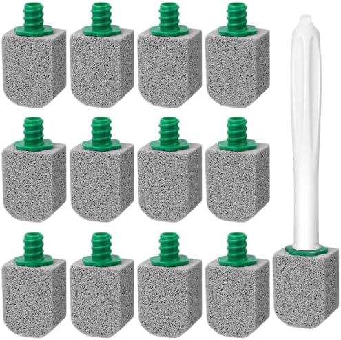 12 PCS Pumice Stone Long Handle Toilet Cleaner Set
