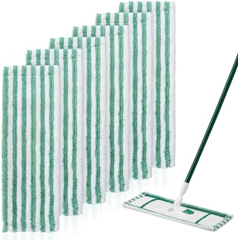 GreeSuit 6 Pack Mop Pad Refills for Libman Wet Dry Mop