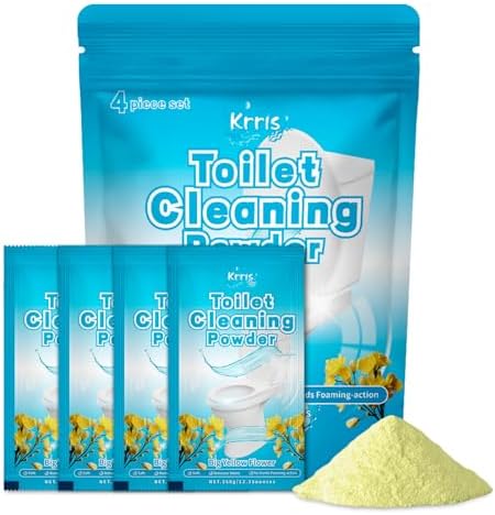 Krris Cleaning Expert Daylily Foam Toilet Cleaner 4-Pack