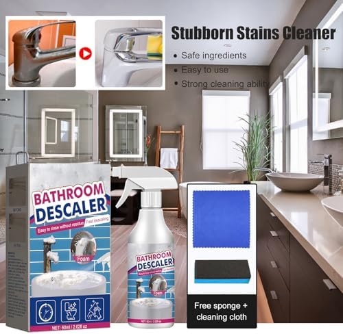 KAWATANI All-Purpose Bathroom Descaler Foam Cleaner 2