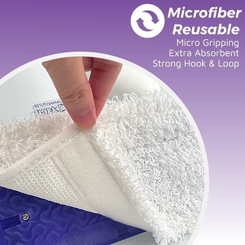 Frescares Swiffer PowerMop Replacement Mop Pads 2 Pack