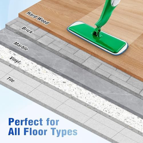 12 Pack Microfiber Mop Pads for Libman Freedom Spray Mop