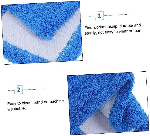 Ipetboom Cleaning Pads for Mops - Easy to Install Replacement Heads