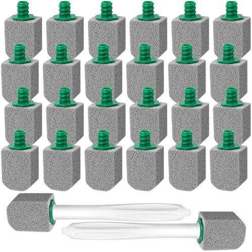 AXBMM 24PCS Long Handle Pumice Stone Set