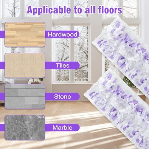 60 Count Swiffer Power Mop Refill Pads - Multi-Surface Cleaning