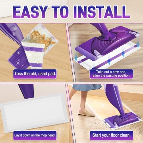 20Pack Mopping Pad Refill for Swiffer WetJet Mop