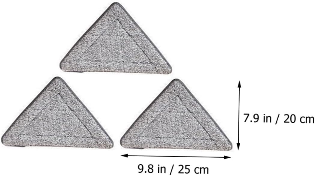 Minkissy 9pcs Triangle Mop Replacement Pads