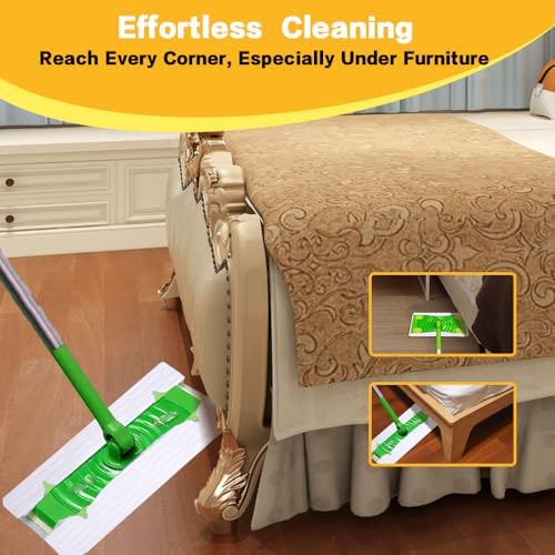 Atecess Dry Sweeping Cloths 100-Pack for Swiffer