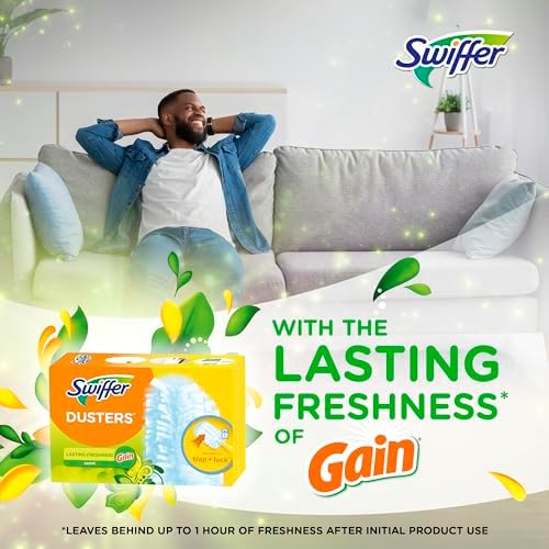 Swiffer Dusters Multi-Surface Refills Gain Scent 18 Count Pack of 4