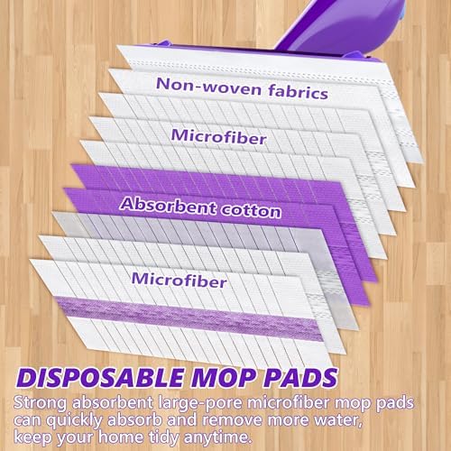 UMAYCOOL 9 Count Swiffer WetJet Mop Pad Refills