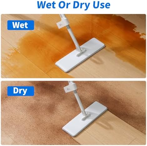 Oshang Flat Mop OG7 Replacement Pad 145 X 45 Microfiber Mop Head Refill