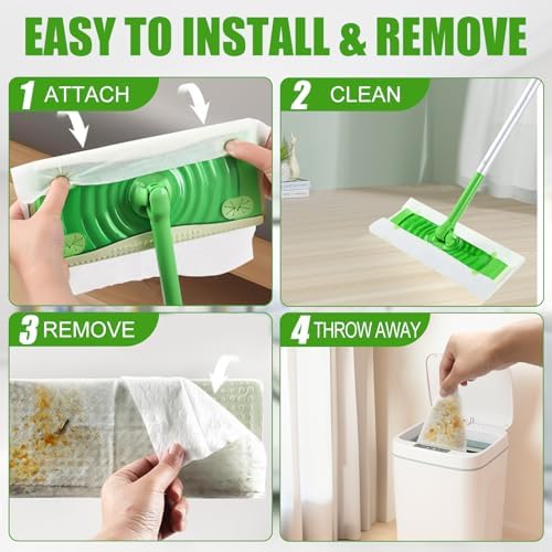 DOCXCDO 100 Count Swiffer Replacement Mop Pads
