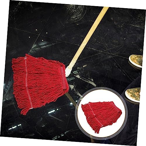 PACKOVE Cotton Yarn Mop Head Replacement Reusable No Lint