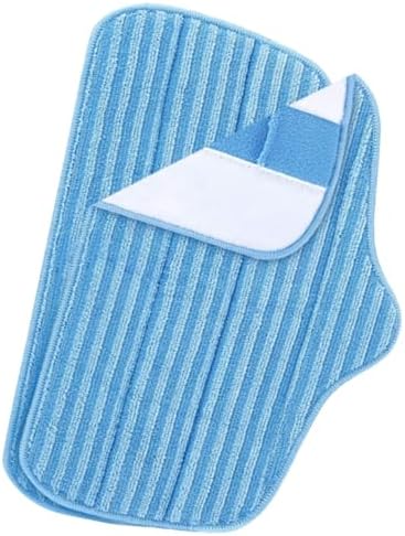 2pcs Reusable Microfiber Mop Pads for Hardwood Floors