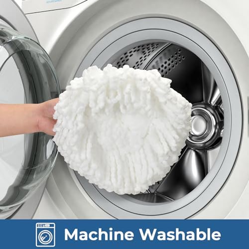 Matthew Spin Mop Replacement Heads Kit with Base and Handle