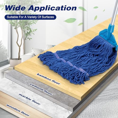 Nuogo 10 Pack 24oz Heavy Duty Mop Heads