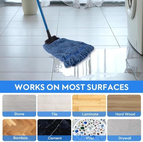 Matthew Heavy Duty Mop Head Replacement Pack of 6
