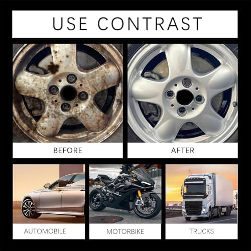 Car Rust Remover Spray 30ml for Metal and Concrete Cleaning