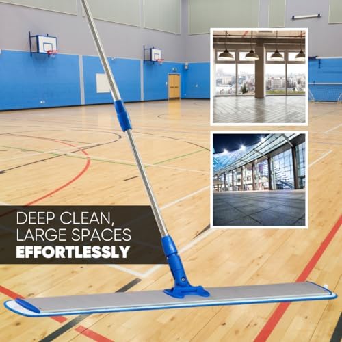 36 Inch Microfiber Wet Mop Pad Set of 3