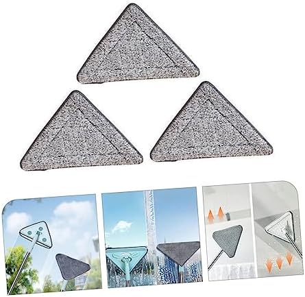 3pcs Minkissy Mop Replacement Heads Set