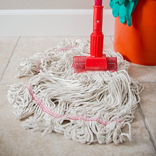 SPARTA 369552B00 Cotton Mop Head Replacement Red 5 Inch