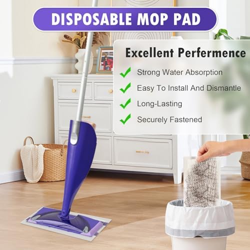 KTNAid 10 Pack Swiffer WetJet Mop Pads - Multi-Surface Compatible