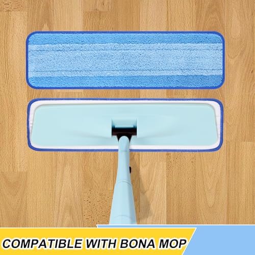 5 Pack Microfiber Spray Mop Replacement Heads for Bona and Other Mops