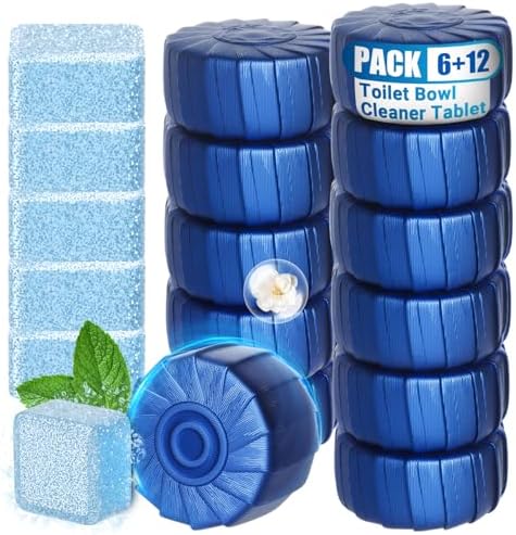 Nunemosk 18 Pack Toilet Bowl Cleaner Tablets 1