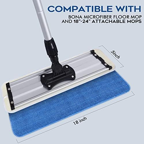 L Luke Supply Matthew 18 Microfiber Mop Pads Heads 12 Pack