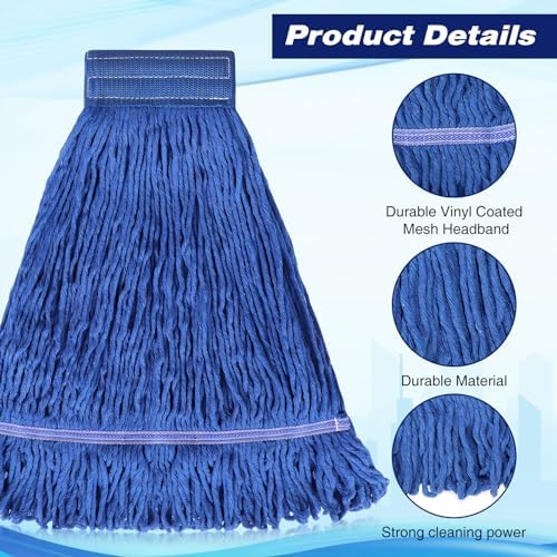 Nuogo 10 Pack 24oz Heavy Duty Mop Heads