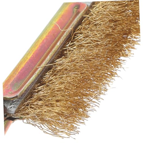 KICHOUSE 3Pcs Mini Stainless Steel Wire Brush for Rust and Grime Removal
