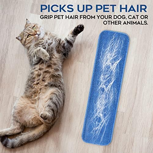 L Luke Supply Matthew 18 Microfiber Mop Pads Heads 12 Pack