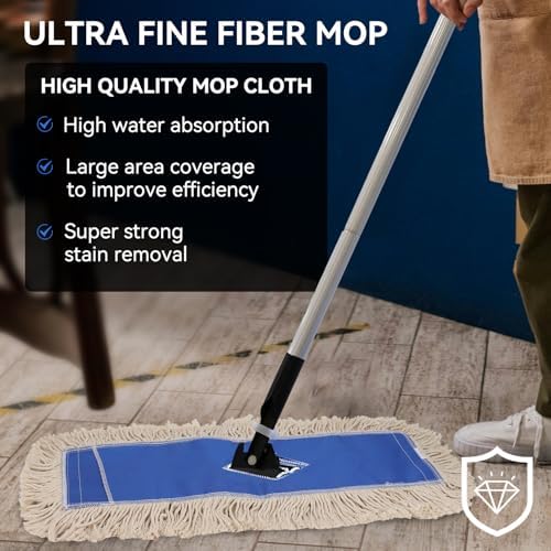 GreeSuit Commercial Microfiber Mop Pad Refill 24x5