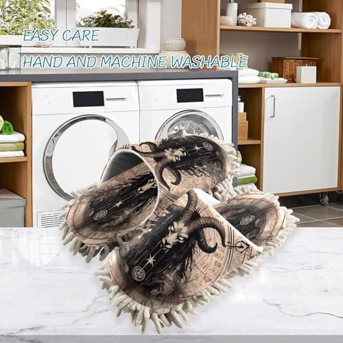 FLildon Microfiber Mop Slippers for Kitchen Floor Cleaning