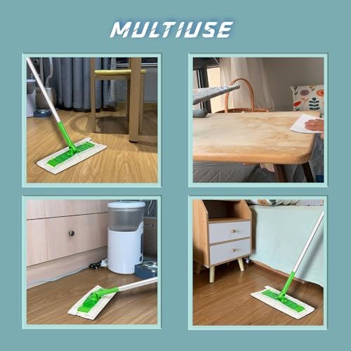 UKEENOR 50 Count Dry Mop Refills 78x118 Inch Extra Thick