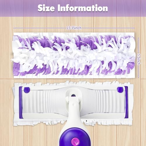 12PCS Hofosi Swiffer Power Mop Pad Refills