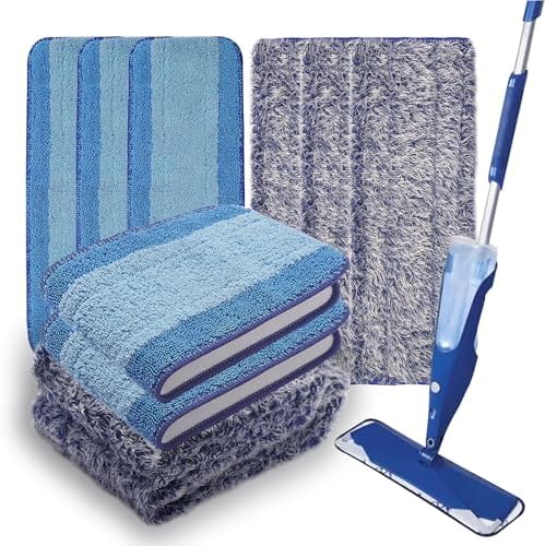 Fertilfy 6 Pack Mop Pads for Bona Mop Washable Reusable